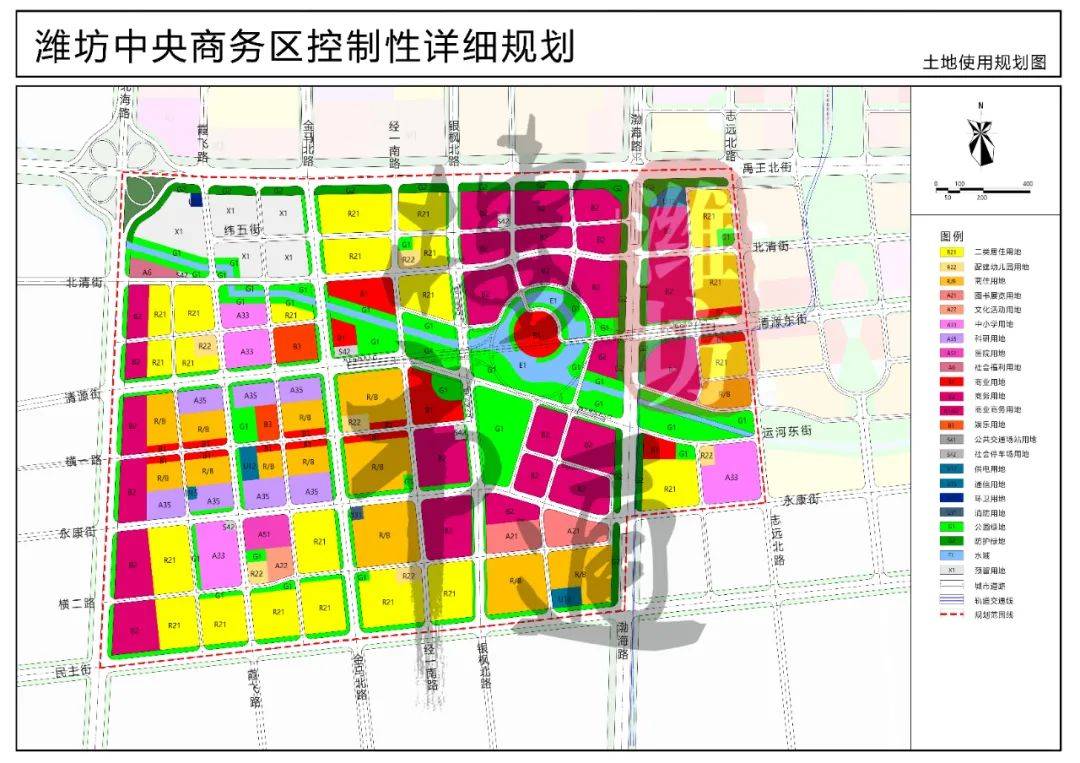 潍州路街道发展规划概览